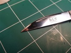 Great Eastern Cutlery DLT SFO GEC 620220 VERY RARE BLUE CAMEL BONE NIT