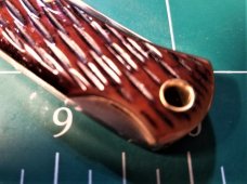 Great Eastern Cutlery Northfield # 83 Tascosa Lock Back Knife Dark Brewed Bone