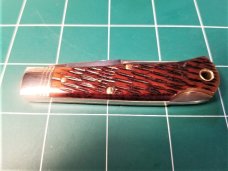 Great Eastern Cutlery Northfield # 83 Tascosa Lock Back Knife Dark Brewed Bone