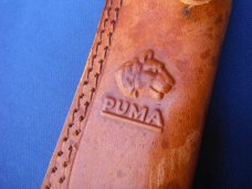 Puma Skinner Genuine Handmade Pumaster Steel Germany  No. 6393 Knife with Original sheath Sheath