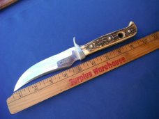 Puma Skinner Genuine Handmade Pumaster Steel Germany  No. 6393 Knife with Original sheath Sheath