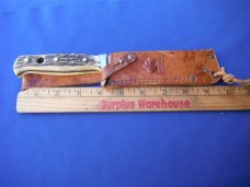 Puma Skinner Genuine Handmade Pumaster Steel Germany  No. 6393 Knife with Original sheath Sheath
