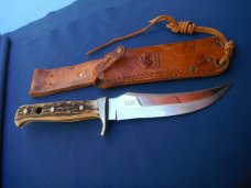 Puma Skinner Genuine Handmade Pumaster Steel Germany  No. 6393 Knife with Original sheath Sheath