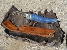 Puma Skinner Genuine Handmade Pumaster Steel Germany  No. 6393 Knife with Original sheath Sheath