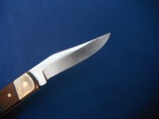 Uncle Henry / SCHRADE USA LB5 LOCKBACK  FOLDING POCKET KNIFE WOOD HANDLES   MADE IN USA!!!