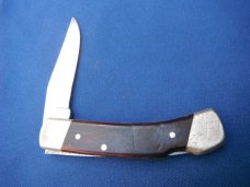 Uncle Henry / SCHRADE USA LB5 LOCKBACK  FOLDING POCKET KNIFE WOOD HANDLES   MADE IN USA!!!