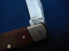 Uncle Henry / SCHRADE USA LB5 LOCKBACK  FOLDING POCKET KNIFE WOOD HANDLES   MADE IN USA!!!