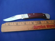 Uncle Henry / SCHRADE USA LB5 LOCKBACK  FOLDING POCKET KNIFE WOOD HANDLES   MADE IN USA!!!