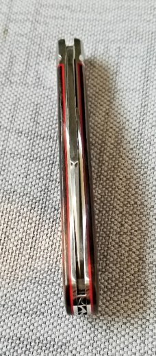 K'roo Custom African Blackwood Slimline Wharnie,W/coaslip, 4"..rwl34...filework..diamond shield 