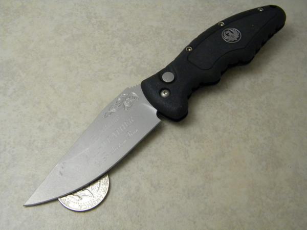 Ruger All-Weather 1st Production Run Side Opening Auto Knife Ruger All-Weather 1st Production Run Side Opening Auto Knife