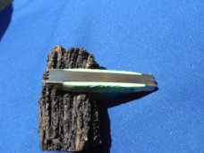 Steel Warrior Folding 5 Blade Pocket Knife W/ Beautiful Green Jigged Bone scales NOS/NIB