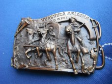 Limited Edition Solid Brass Ft Huachuca Belt Buckle. Made in the USA!!! Serial #442