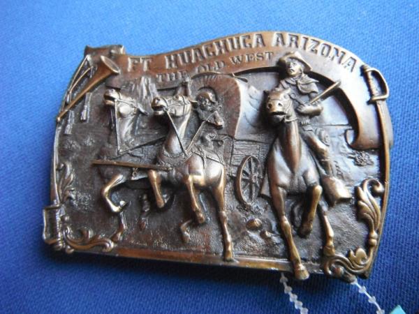 Limited Edition Solid Brass Ft Huachuca Belt Buckle. Made in the USA!!! Serial #442 Limited Edition Solid Brass Ft Huachuca Belt Buckle. Made in the USA!!! Serial #442