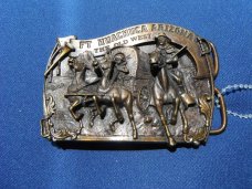 Limited Edition Solid Brass Ft Huachuca Belt Buckle. Made in the USA!!! Serial #442