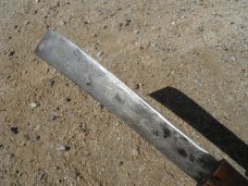 Hand forged Golok / Gulok knife from the Philippines.  The blade is SHARP!!!  