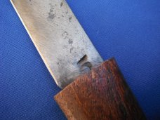 Hand forged Golok / Gulok knife from the Philippines.  The blade is SHARP!!!  