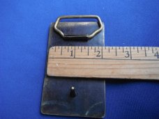 1978 Red Man Chewing Tabaco  Solid Brass Belt Buckle. Made in the USA!!! 