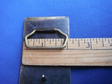 1978 Red Man Chewing Tabaco  Solid Brass Belt Buckle. Made in the USA!!! 