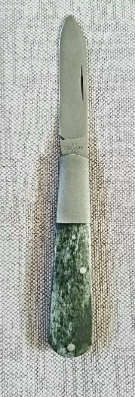 TA Davison Giraffe  bone Spear Barlow custom,3.75",jeweled liners, CTS-xhp bead blasted