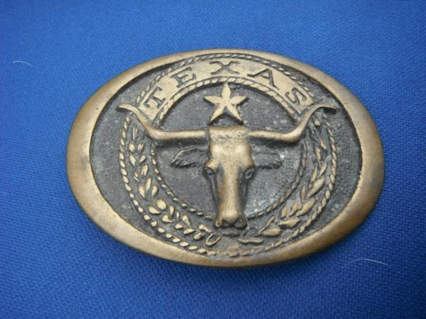 Texas Longhorn Solid Brass Belt Buckle. Made in the USA!!! Don't mess with Texas!!! Texas Longhorn Solid Brass Belt Buckle. Made in the USA!!! Don't mess with Texas!!!