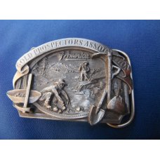 Gold Prospectors Association Belt Buckle. Made in the USA!!!