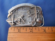   Gold Prospectors Association Belt Buckle. Made in the USA!!!  