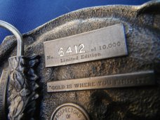   Gold Prospectors Association Belt Buckle. Made in the USA!!!  