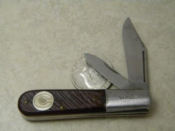 Delrin 2 Blade Barlow Knife 