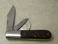 Delrin 2 Blade Barlow Knife 