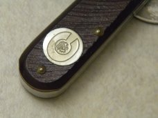 Delrin 2 Blade Barlow Knife 