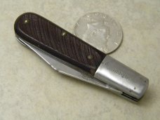 Delrin 2 Blade Barlow Knife 