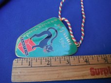 Black Cat Ramstein German Hiking badge 1962 A piece of  History!   German tourism