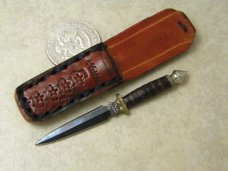 Custom Jack Hatton Fixed Blade Miniature Sheath Knife 