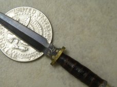 Custom Jack Hatton Fixed Blade Miniature Sheath Knife 