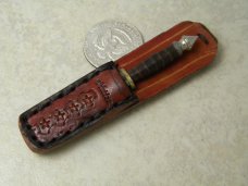 Custom Jack Hatton Fixed Blade Miniature Sheath Knife 