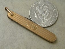 Union Cut. Co. (U.C. Co.) Olean NY Brass Miniature Pen Knife 