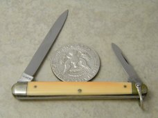 Kissing Crane Robt Klaas Solingen Germany Imitation Fossil Pen Knife