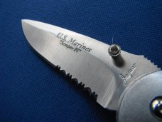 Jaguar  "US Marines"  "Semper Fi" Stainless Steel folding pocket knife 