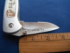 Jaguar  "US Marines"  "Semper Fi" Stainless Steel folding pocket knife 