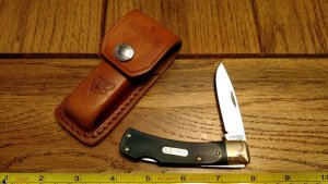 Schrade U.S.A. Old Timer 5OTG Lockback Knife w/Schrade Winston Leather Sheath