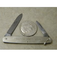 Shapleigh HDW Co B478 Metal Pen Knife quotFriction Draft Gearquot