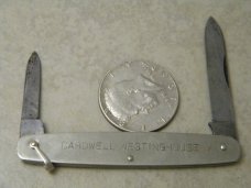 Shapleigh HDW Co B478 Metal Pen Knife "Friction Draft Gear"