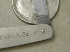 Shapleigh HDW Co B478 Metal Pen Knife "Friction Draft Gear"