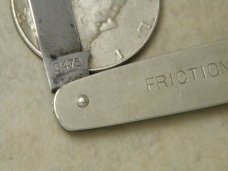 Shapleigh HDW Co B478 Metal Pen Knife "Friction Draft Gear"