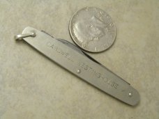 Shapleigh HDW Co B478 Metal Pen Knife "Friction Draft Gear"