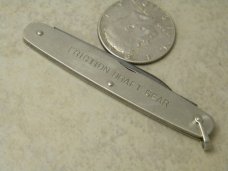 Shapleigh HDW Co B478 Metal Pen Knife "Friction Draft Gear"