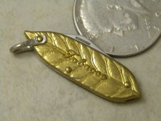 Tobacco Solingen Germany Tiny Tobacco Leaf Figural Knife 