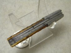 Robeson ShurEdge USA Bone 2 Blade Barlow Knife c.1960's
