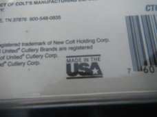 RARE DISCONTINUED USA MADE COLT POCKET KNIFE TACTICAL KNIFE EDC MADE IN THE USA!
