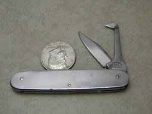Jack Knife Ben Chicago Metal Rooster Nutter Knife